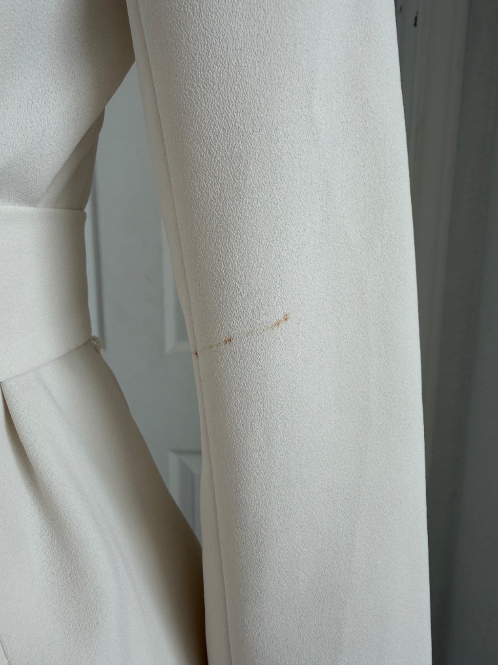 H&M Off-White Tie Waist Blazer - Picture 8 of 11